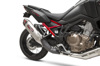 RS-12ADV Street Slip On Exhaust - SS/CF - For 20-22 Honda CRF1100L Africa Twin