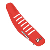 Seat Cover 2018 Geico Red w/White Ribs - For 17-20 Honda CRF Seat Cover 2018 Geico Red w/White Ribs - For 17-20 Honda CRF