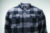 Kuryakyn Vise Flannel Moto Shirt Black Medium Men's - Men's moto shirt, black, medium, by Kuryakyn