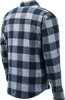 Kuryakyn Vise Flannel Moto Shirt Black Medium Men's - Men's moto shirt, black, medium, by Kuryakyn