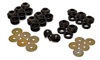 Black Body Mount Set Fits 1997-2006 Jeep Wrangler YJ & TJ