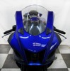 New Rage Cycles Mirror Block Off Plates Black Fits 21-24 Yamaha R7