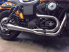 2-1 Dyna Pipe Brushed SS Full Exhaust - For 91-17 HD Dyna 2-1 Dyna Pipe Brushed SS Full Exhaust - For 91-17 HD Dyna