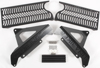 Aluminum Radiator Guard Black - For 05-16 Honda CRF450X Aluminum Radiator Guard Black - For 05-16 Honda CRF450X