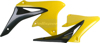 Radiator Shrouds - Black/Yellow - For 10-18 Suzuki RMZ250 Radiator Shrouds - Black/Yellow - For 10-18 Suzuki RMZ250