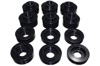 Black Body Mount Set Fits 08-16 Ford F-250/F-350/F-450/F-550 Super Duty