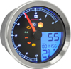 Silver Bezel Tnt-B Multi-function Speedo & Tach Gauge - 15-up Yamaha Bolt