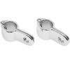 Kuryakyn Magnum Quick Clamp 1in Chrome Pair