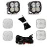 Baja Designs XL80 A-Pillar Light Kit - White Fits 07-18 Jeep Wrangler JK