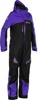 Fly Racing Women's Cobalt Shell Monosuit Purple/Black 2X - Weatherproof monosuit for women