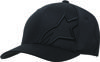 Corporate Shift 2 Curved Brim Hat Black/Black Large/X-Large