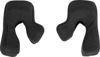 Fly Racing Kinetic Helmet Cheek Pads Black XL - Fits Fly Racing Kinetic Helmets, Size XL