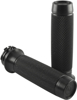 Knurled Moto Grips Black TBW - For 08-20 Harley-Davidson Knurled Moto Grips Black TBW - For 08-20 Harley-Davidson