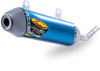 Blue Titanium PowerCore 2.1 Slip On Exhaust - For 02-24 Yamaha YZ250