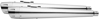 4.5" Dual Combat Chrome Slip On Exhaust - For 95-16 HD Touring 4.5" Dual Combat Chrome Slip On Exhaust - For 95-16 HD Touring