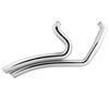 Sharp Curve Radius Full Exhaust For 2018 M8 Softail - All Chrome Sharp Curve Radius Full Exhaust For 2018 M8 Softail - All Chrome