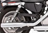 04-13 Harley Davidson Sportster XL Signature Chrome Slip On Exhausts 04-13 Harley Davidson Sportster XL Signature Chrome Slip On Exhausts