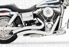 06-16 Harley Davidson FXD Sharp Curve Radius Chrome Full Exhaust 06-16 Harley Davidson FXD Sharp Curve Radius Chrome Full Exhaust