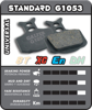 Standard Compound Brake Pads For Avid ELIXIR & SRAM DB/X0/X7/X9/XX