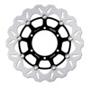 Floating Wave Front Brake Rotor - Fits various Suzuki DL, GSF, GSR, and GSX models.
