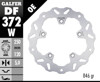 Solid Mount Wave Rear Brake Rotor - 15-22 Suzuki GSXS1000