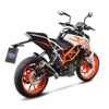 Leo Vince GP One Slip-On Exhaust Muffler Black Stainless Fits 17-20 KTM RC390
