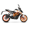 Leo Vince GP One Slip-On Exhaust Muffler Black Stainless Fits 17-20 KTM RC390