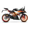 Leo Vince GP One Slip-On Exhaust Muffler Black Stainless Fits 17-20 KTM RC390
