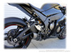 Carbon & Titanium Slip On Exhaust w/ Link Pipe - For 11-15 Kawasaki ZX-10