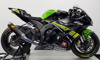 Works2 Carbon Fiber Titanium Full Exhaust - For 16-24 Kawasaki ZX10R