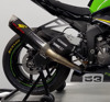 Works Slip On Carbon Fiber Exhaust - For 19-21 Kawasaki ZX6R