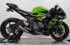 Slip On Titanium Exhaust - For 19-20 Kawasaki ZX6R