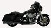 Supermeg 2-1 Black Ceramic Exhaust - For 07-08 Harley Davidson Touring