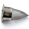 Universal USFS Approved Spark Arrestor Screen, No Drilling - For 50.5mm - 56mm (1.985"-2.200") Round Outlet