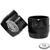 LA Choppers Replacement Gloss Black Ceramic Tip for 4" Muffler - Exhaust Tip LA Choppers Replacement Gloss Black Ceramic Tip for 4" Muffler - Exhaust Tip