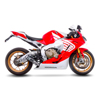 LV-10 Carbon Fiber Slip On Exhaust - For 17-22 Honda CBR1000RR