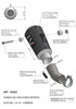 LV-10 Carbon Fiber Slip On Exhaust - For 18-21 Honda CB1000R