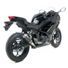 GP Corsa Carbon Fiber Slip On Exhaust - For 13-16 Kawasaki Ninja 300