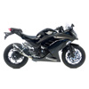 GP Corsa Carbon Fiber Slip On Exhaust - For 13-16 Kawasaki Ninja 300