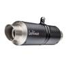 GP Corsa Matte Carbon Fiber Full Exhaust - For 17-20 Honda Grom MSX125 GP Corsa Matte Carbon Fiber Full Exhaust - For 17-20 Honda Grom MSX125
