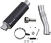 GP Corsa Matte Carbon Fiber Slip On Exhaust - For 13-15 Honda CB/CBR500