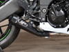 Black GP Full Exhaust w/ Stainless Tubing - For 08-10 Kawasaki ZX10R