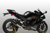 Tech1 Carbon Fiber Slip On Exhaust w/ Titanium Link Pipe - For 21-25 Kawasaki ZX10R