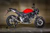 Standard Mount Full Exhaust w/ Stainless Muffler & Stainless Tubing - For 17-22 Suzuki SV650