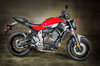 Carbon Fiber Slip On Exhaust - For 15-20 FZ-07/MT-07/XSR700