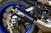 GP2 Black Ceramic Slip On Exhaust - For 15-23 Yamaha R1 GP2 Black Ceramic Slip On Exhaust - For 15-23 Yamaha R1