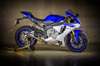 GP2 Titanium 3/4 Slip On Exhaust w/ Titanium Megaphone Muffler - For 15-23 Yamaha YZF R1