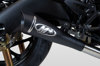 GP19 Full Exhaust - Black Muffler w/ Stainless Steel Head Pipes - For 16-24 Suzuki GSXS1000 & 20-24 Suzuki Katana