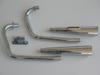 2-2 Chrome Megaphone Full Exhaust - 75-79 Yamaha XS650 2-2 Chrome Megaphone Full Exhaust - 75-79 Yamaha XS650