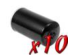 10 Pack: Black Oil Filters 10 Pack: Black Oil Filters
